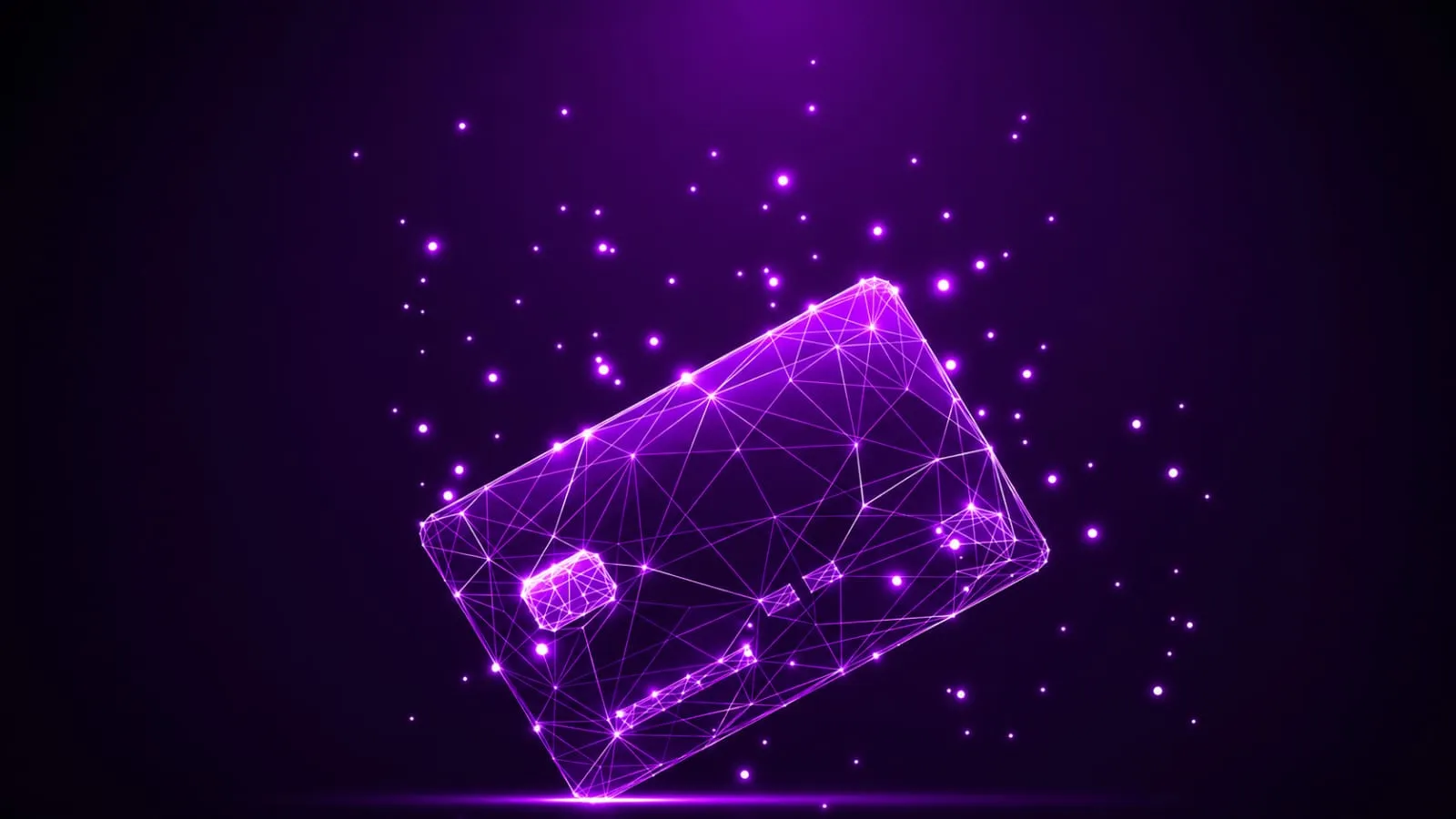 Glowing digital wallet representing income streams beyond AdSense